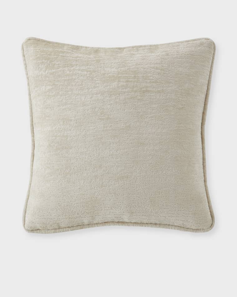 Austin Horn Collection Giselle Chenille Solid Pillow, 20" x 20"
