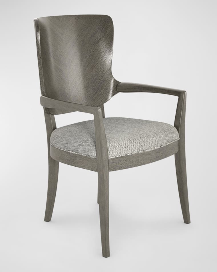 Casa Ispirata Chevron Dining Arm Chair