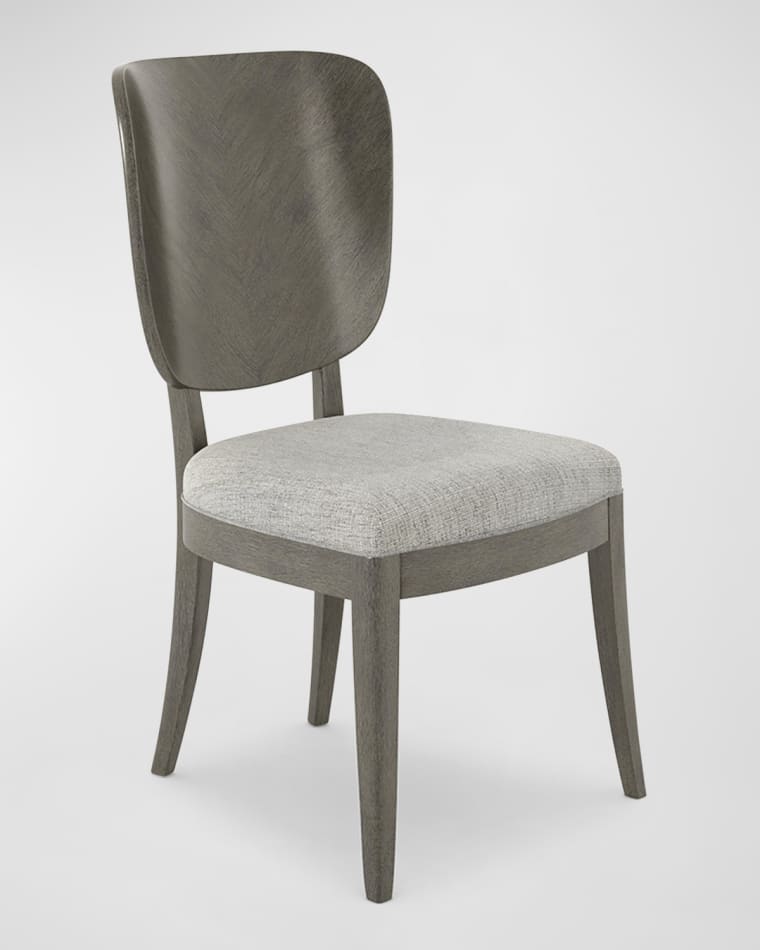 Casa Ispirata Chevron Dining Side Chairs, Set of 2