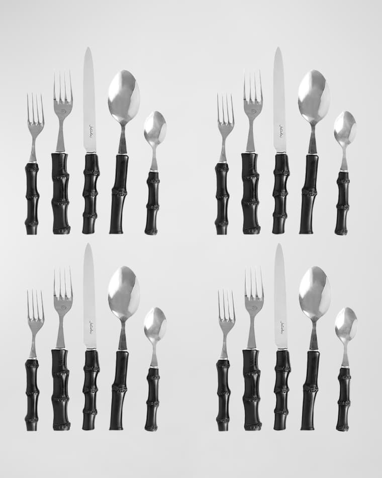 Juliska Bamboo 20-Piece Flatware Set