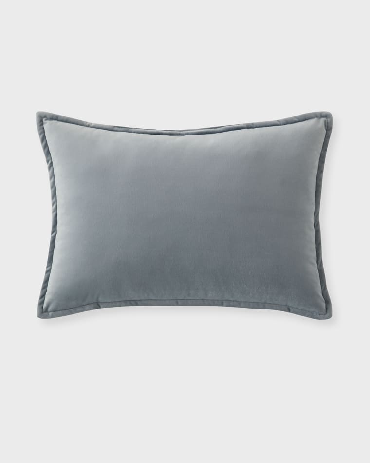 Austin Horn Collection Tuscan Paisley Velvet Boudoir Pillow