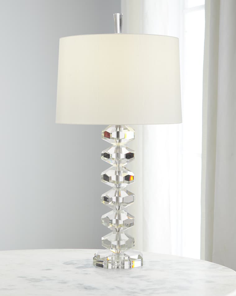 John-Richard Collection Prismatic 36" Crystal Table Lamp