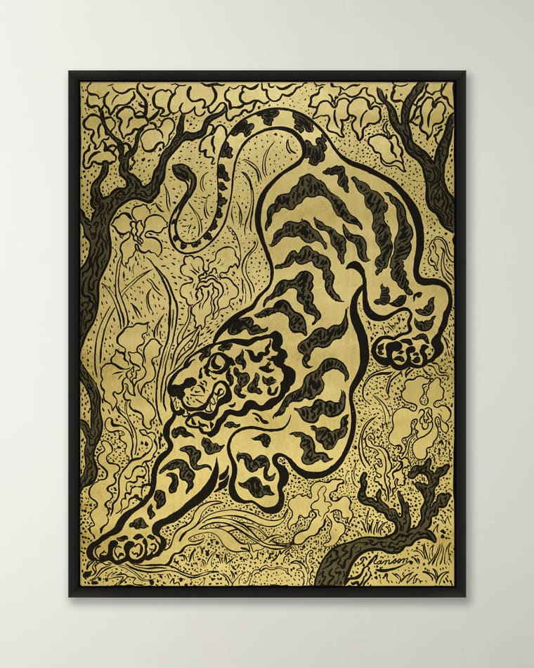 THE MET x Wendover "Tiger in the Jungle" Framed Giclee