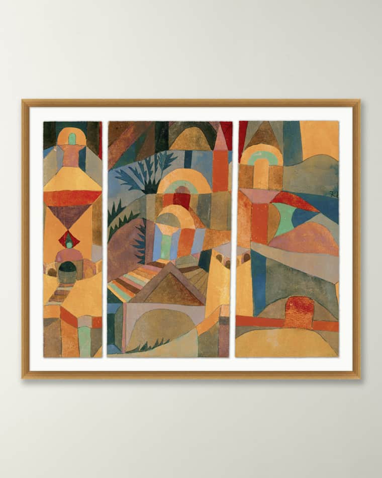 THE MET x Wendover "Temple Gardens" Framed Giclee