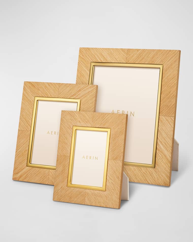 AERIN Marcello Oak Wood Picture Frame, 4" x 6" Marcello Oak Wood Picture Frame, 5" x 7" Marcello Oak Wood Picture Frame, 8" x 10"