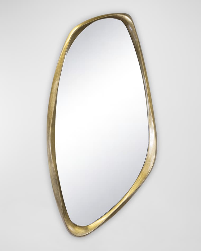 Regina Andrew Galet Mirror (Antiqued Gold Leaf)