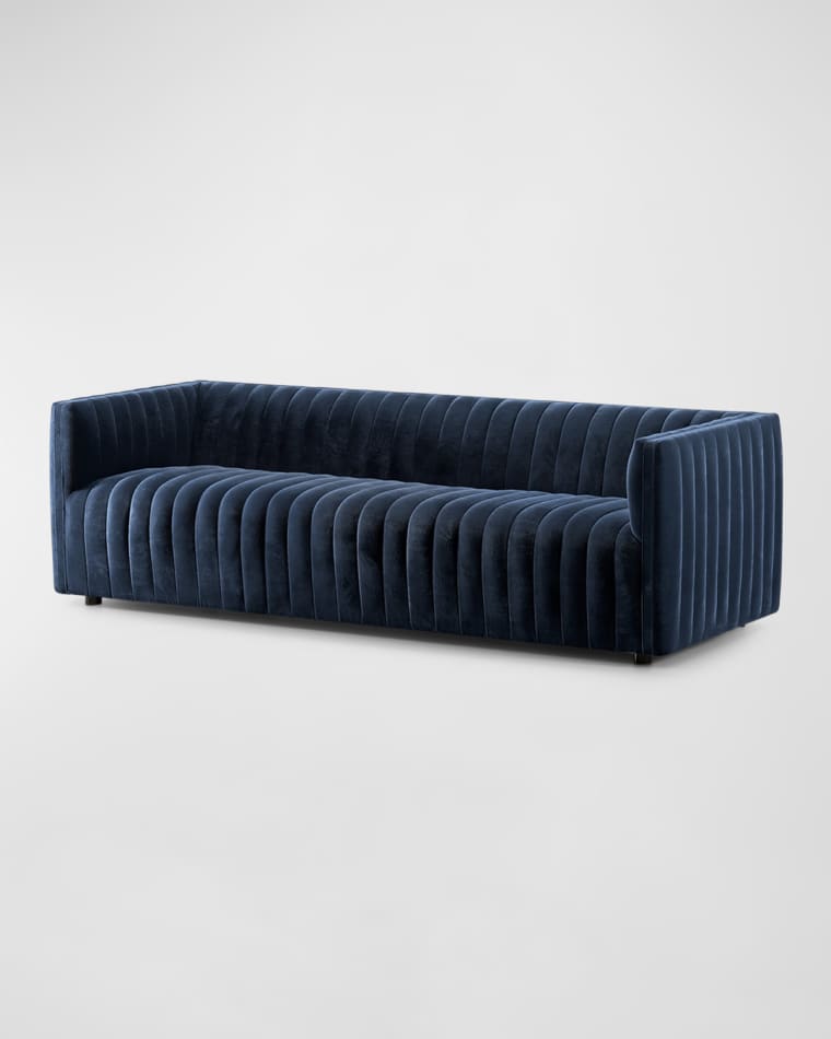 Four Hands Augustine Velvet Sofa, 88"