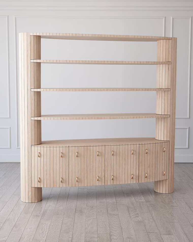 Ashley Childers for Global Views Luna Bookshelf
