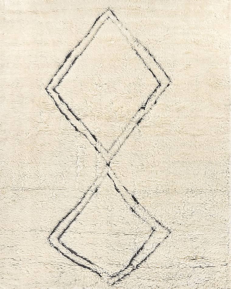 Exquisite Rugs Jacob Hand-Knotted Rug, 10' x 14' Jacob Hand-Knotted Rug, 8' x 10'