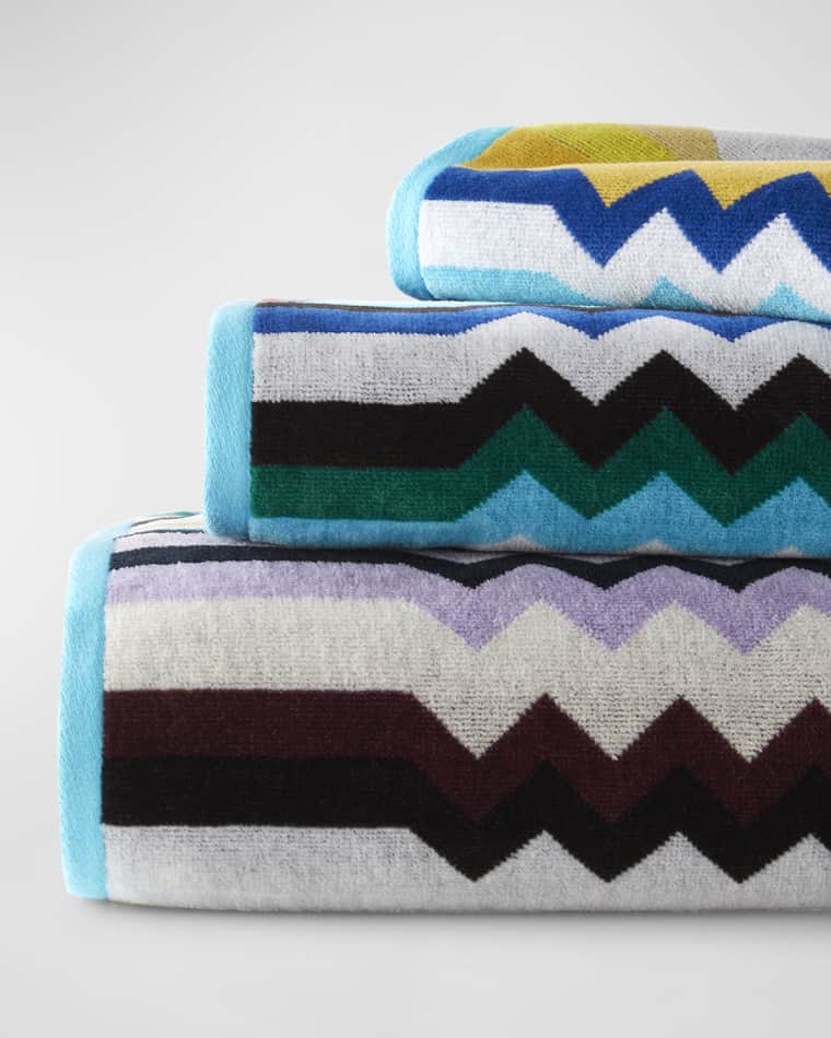 Patterned towels deals