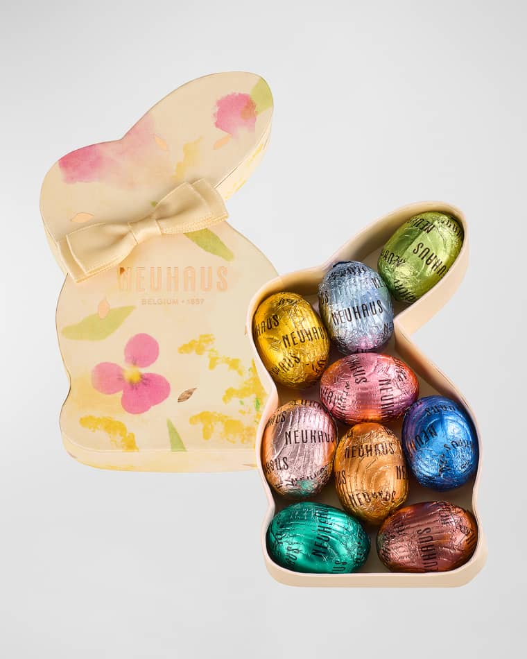 Neuhaus Chocolate Easter Petite Bunny Box, 9 Count