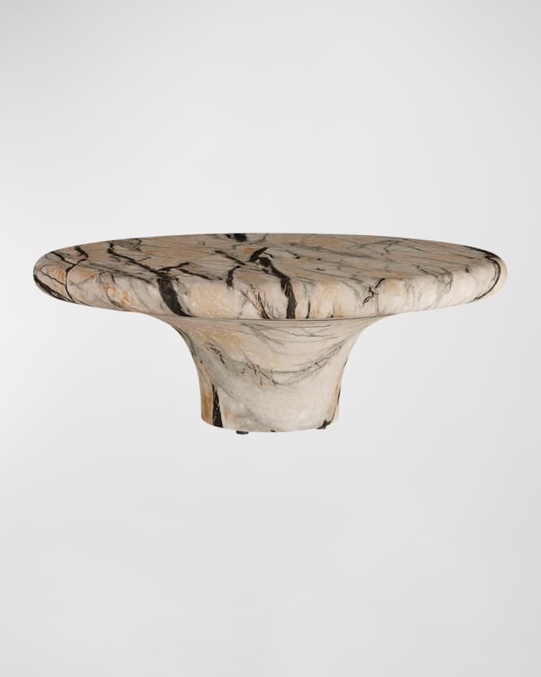 Arteriors Zahara Faux Marble Coffee Table