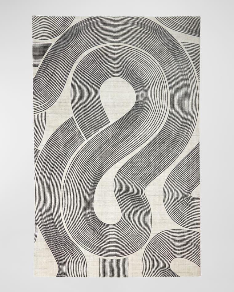 Global Views Wander Machine-Woven Rug, 10' x 14'