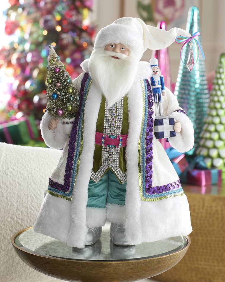 Neiman Marcus 19" Bright Christmas Santa