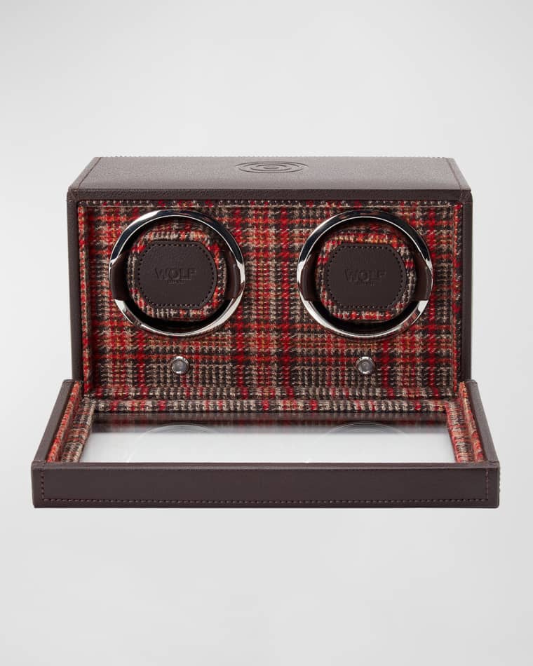 WOLF x WM Brown Double Watch Winder