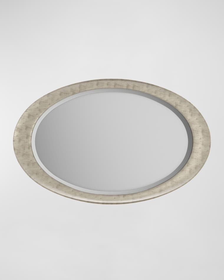 Casa Ispirata Visage 34" Oval Wall Mirror