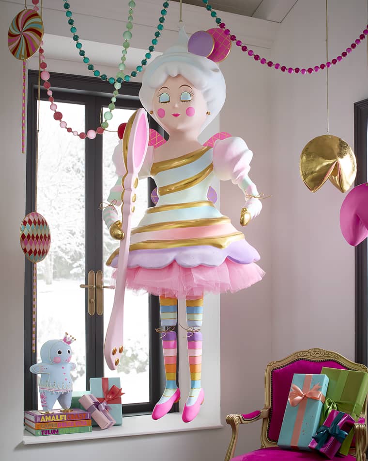 Glitterville Lickowish Holiday Display, 73"