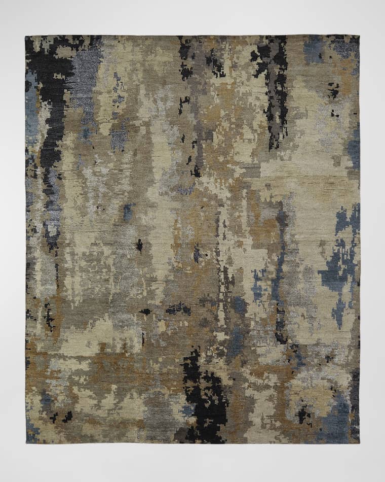 Jasper Hand-Knotted Runner, 3’ x 10’