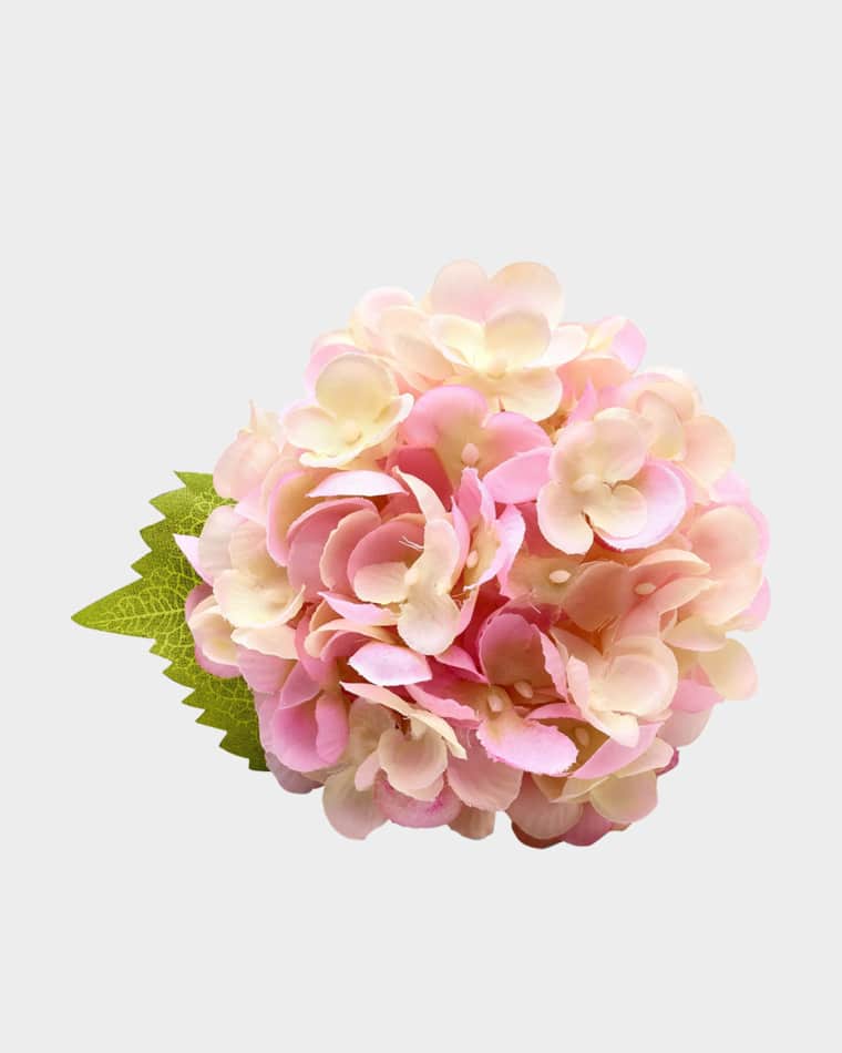 Deborah Rhodes Hydrangea Blossom Pink Napkin Ring