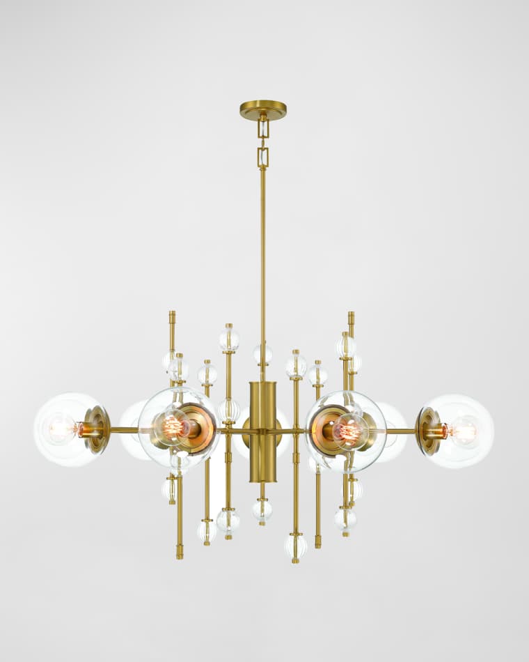 Eurofase Traiton 9-Light Chandelier