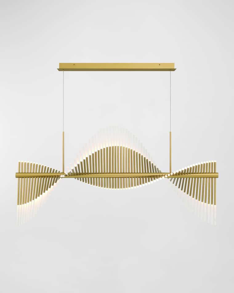 Eurofase Voltik 59" 144-Light Integrated LED Chandelier