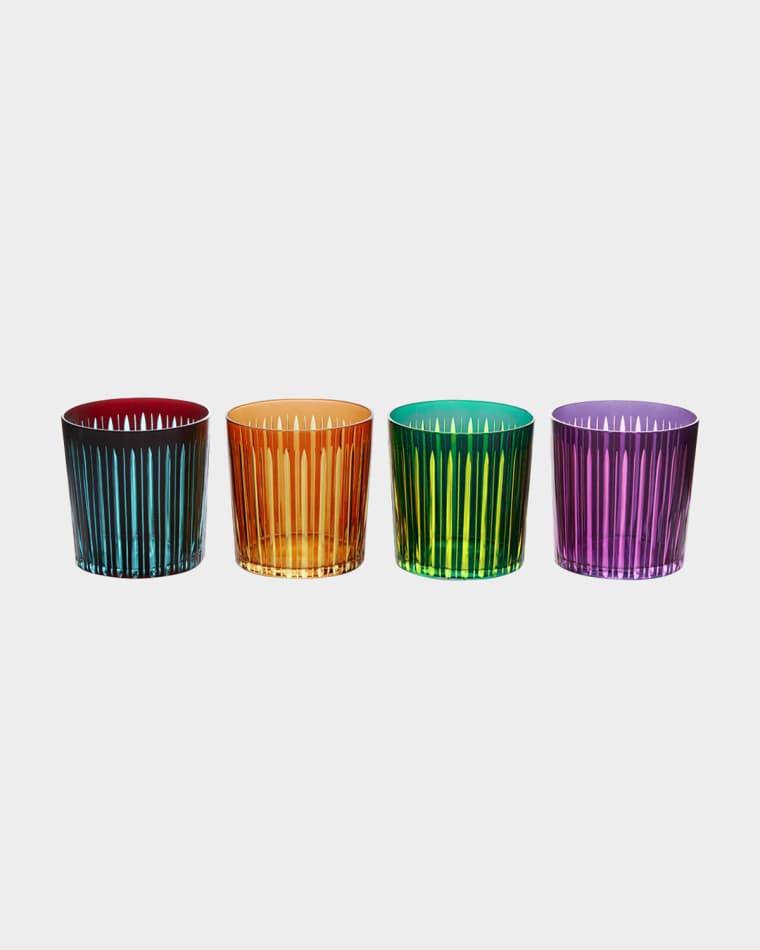 L'Objet Prism Double Old Fashioned Glasses, Set of 4