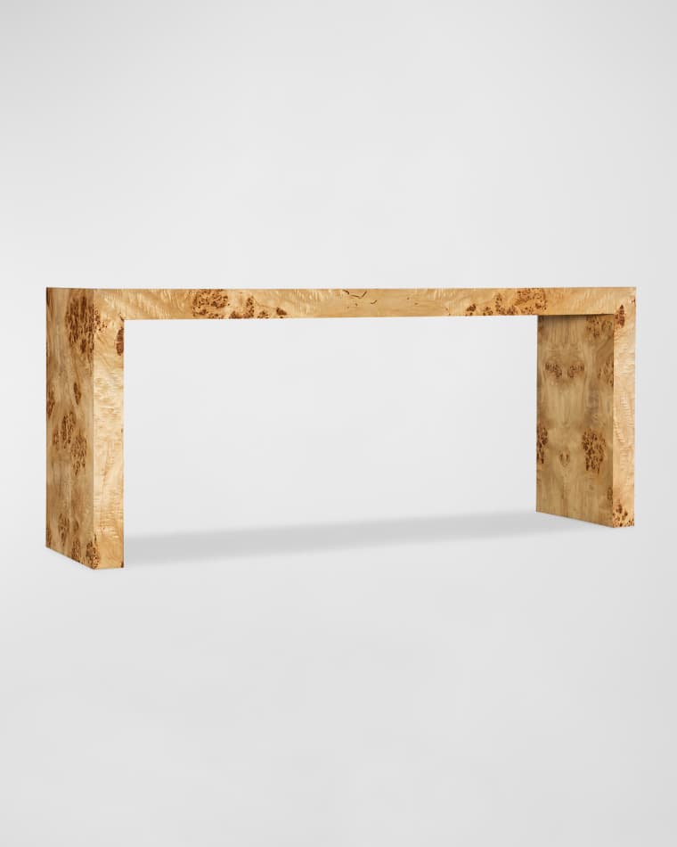 M by Hooker Furnishings Auberon Burl Console Table