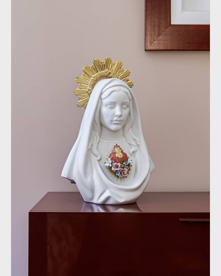Lladro Immaculate Heart of Mary Sculpture