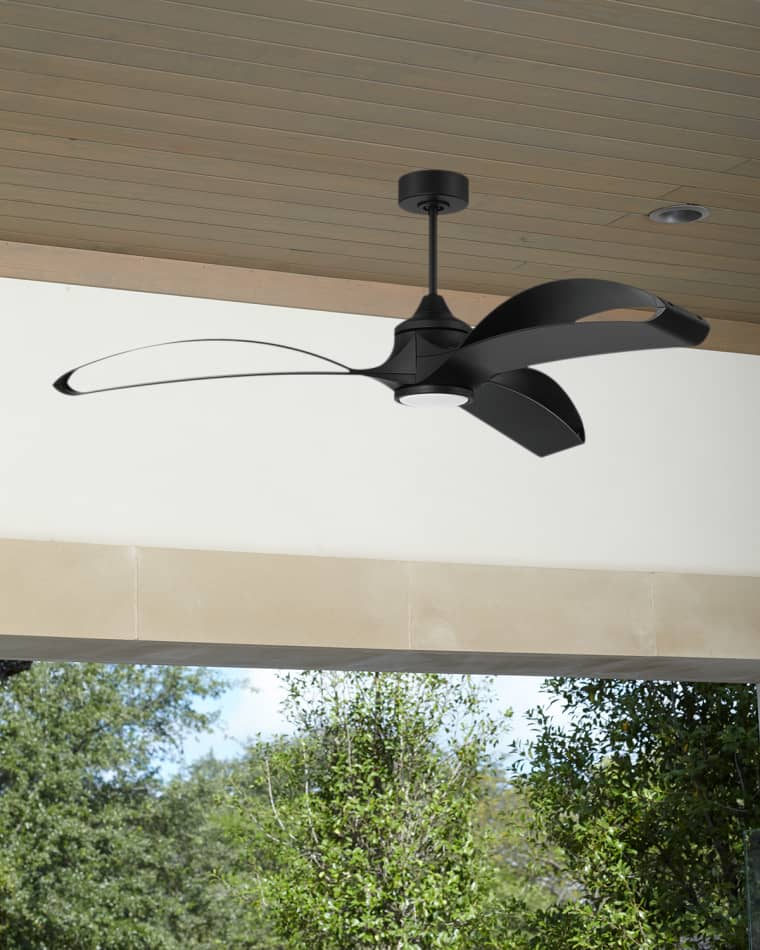 Ellington Bandeaux 60" Wi-Fi Ceiling Fan with LED Light Kit