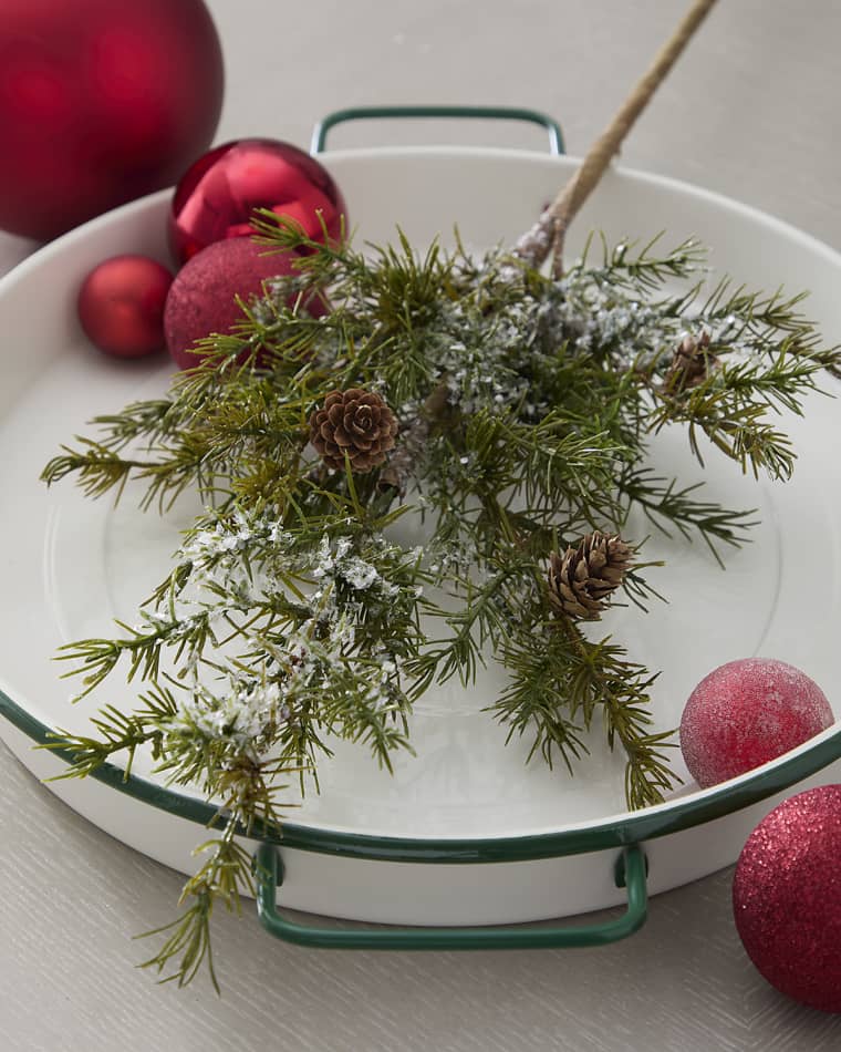 Jim Marvin 48" Angel Pine Branch with Ice Christmas Decoration