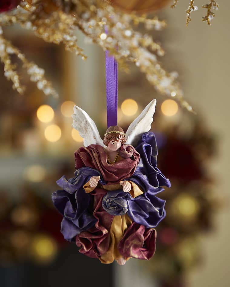 Marco Ferrigno Angel Christmas Ornament with Robe