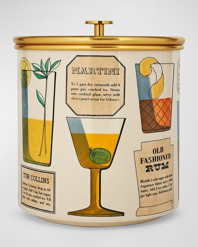 Fornasetti Cocktail Recipes Ice Bucket