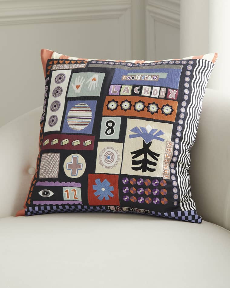 Christian Lacroix Bloc Note Mosaique Cushion