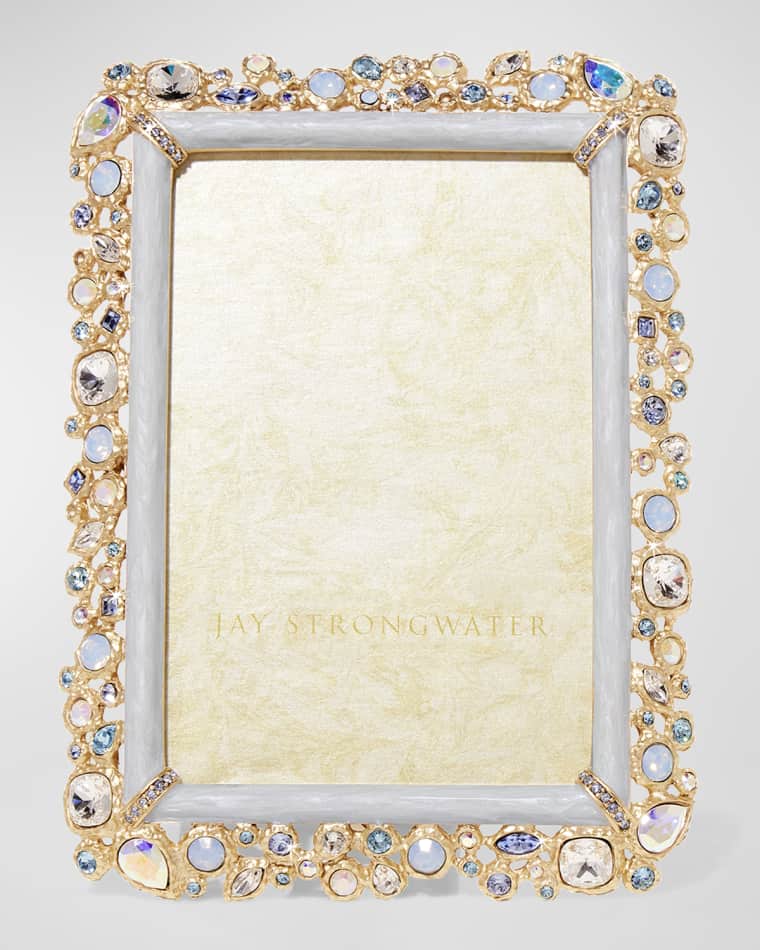 Jay Strongwater Bejeweled Frame, 4" x 6"