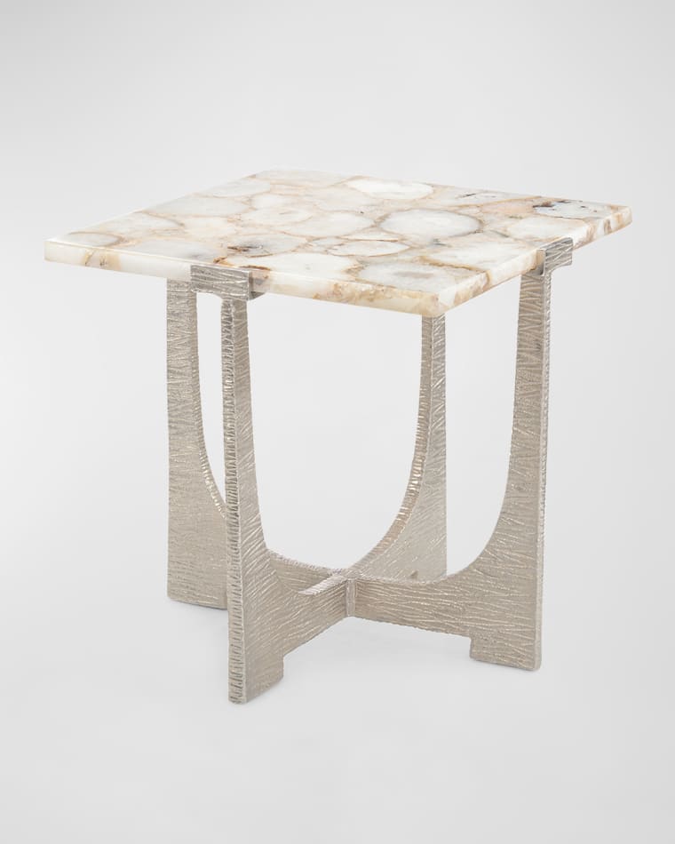 John-Richard Collection Unity Agate End Table