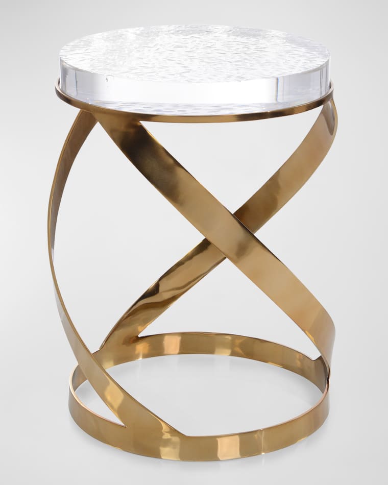 John-Richard Collection Spiral Accent Table