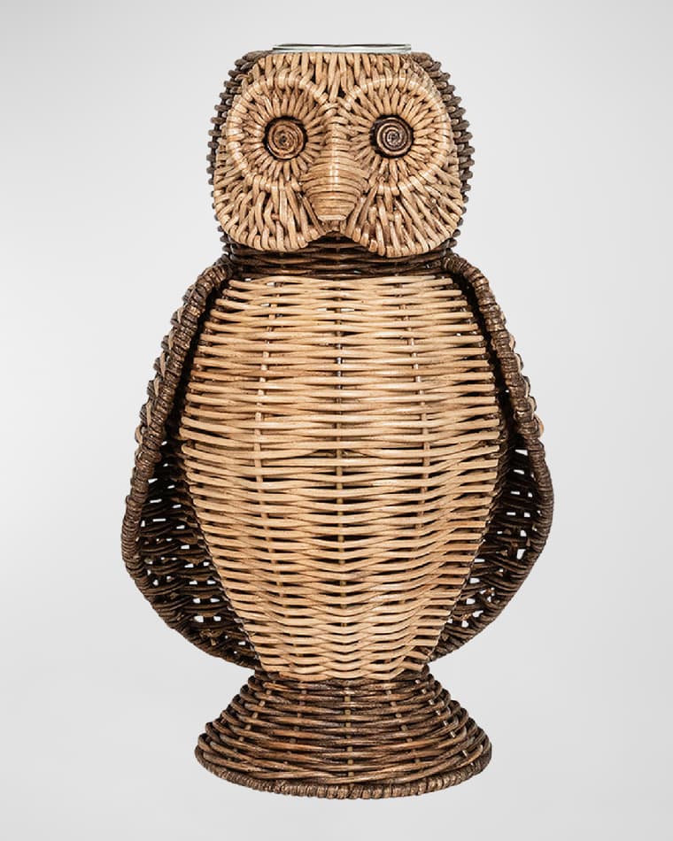 Juliska Devon Willow Owl Vase, 15"