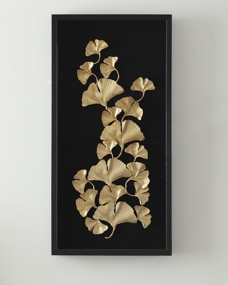 Neiman Marcus Ginkgo Leaf Wall Art I
