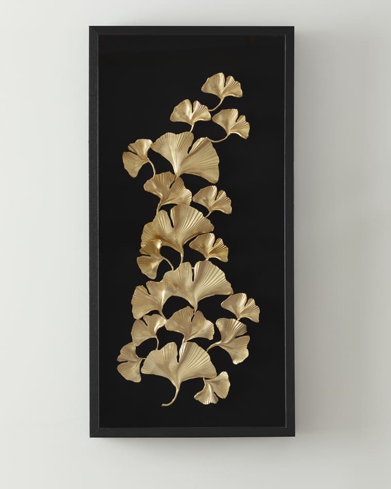 Neiman Marcus Ginkgo Leaf Wall Art II