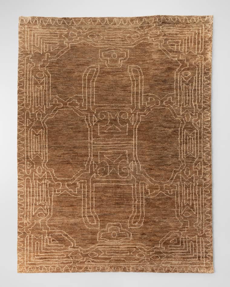 Four Hands Tozi Hand-Knotted Jute Rug, 9' x 12' Tozi Hand-Knotted Jute Rug, 8' x 10' Tozi Hand-Knotted Jute Rug, 5' x 8'