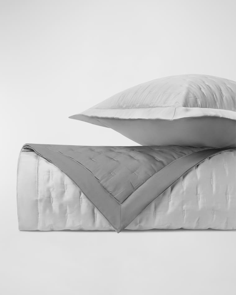 Home Treasures Fil Coupe Coverlet Set Fil Coupe Quilting Coverlet and Shams Fil Coupe Coverlet