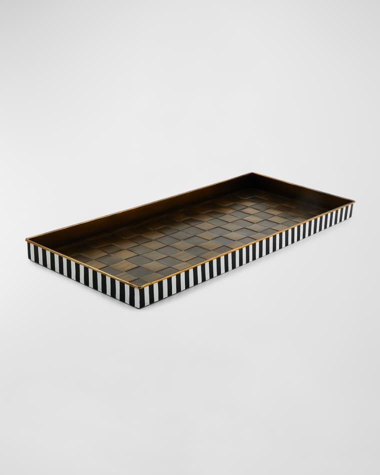 MacKenzie-Childs Courtly Stripe Boot Tray