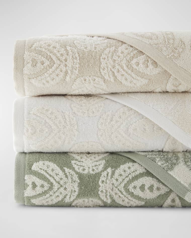 John Robshaw Dasati Bath Towel Dasati Hand Towel Dasati Washcloth