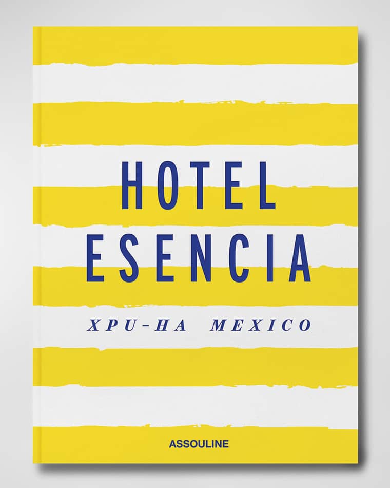 Assouline "Hotel Esencia" Hardcover Linen Book