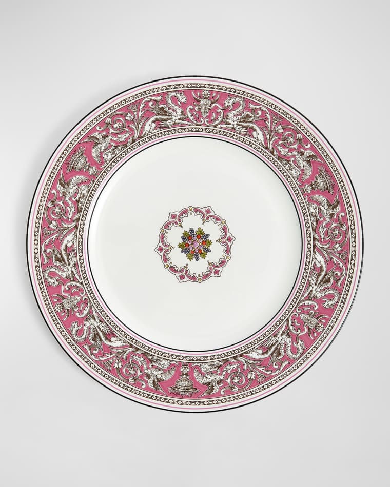 Wedgwood Florentine Fuchsia Plate, 10.8"