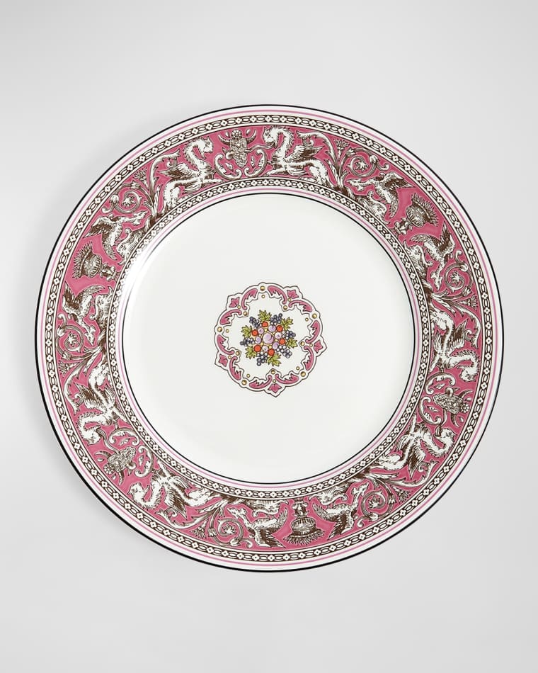 Wedgwood Florentine Fuchsia Plate, 8.1"