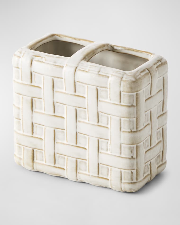 Kassatex Cane Toothbrush Holder