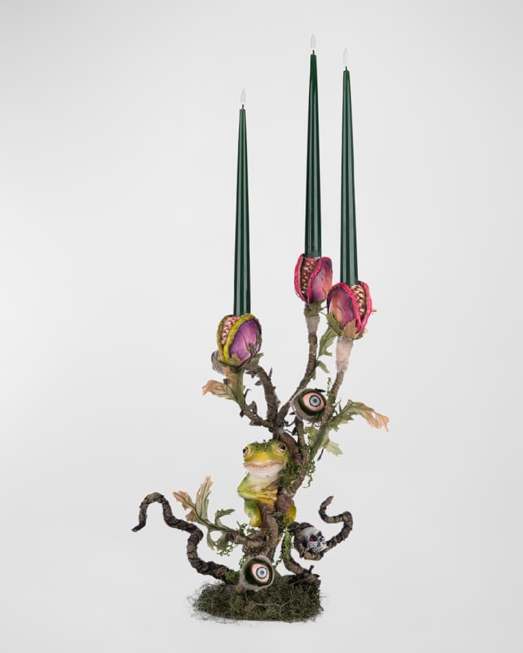 Katherine's Collection Enchanted Plant Candelabra