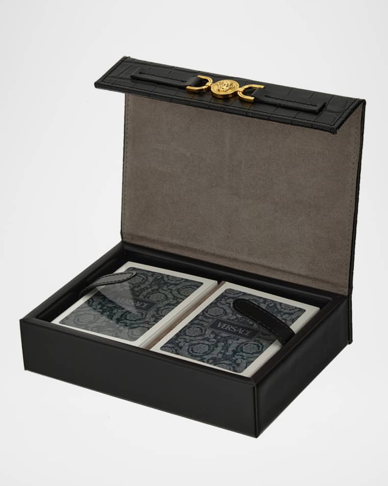 Versace Medusa '95 Playing Cards and Box