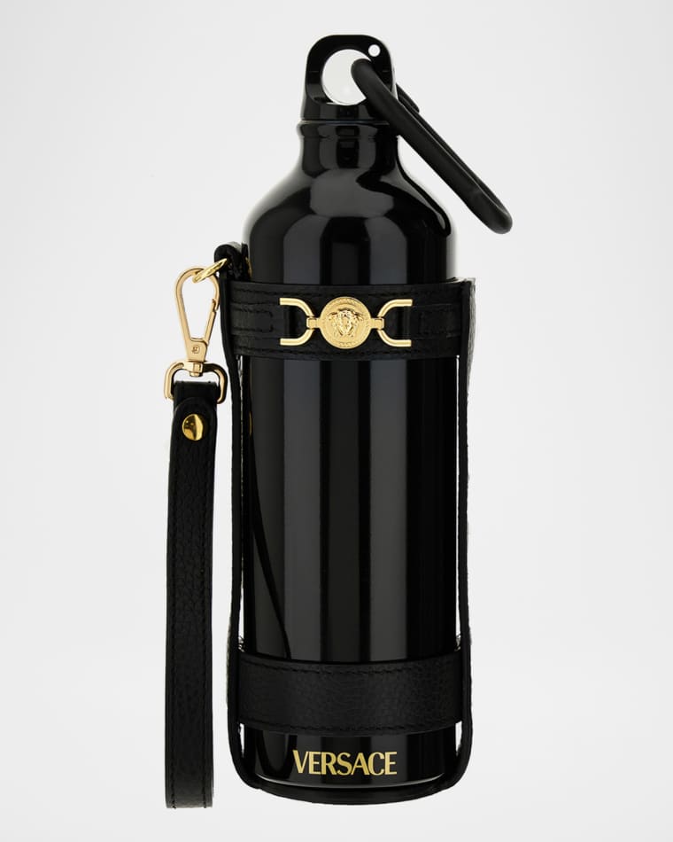 Versace Medusa '95 Water Bottle with Carrier, 26 oz.